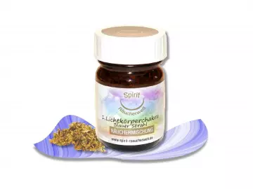 1. Lichtkörperchakra blauer Strahl - Räuchermischung