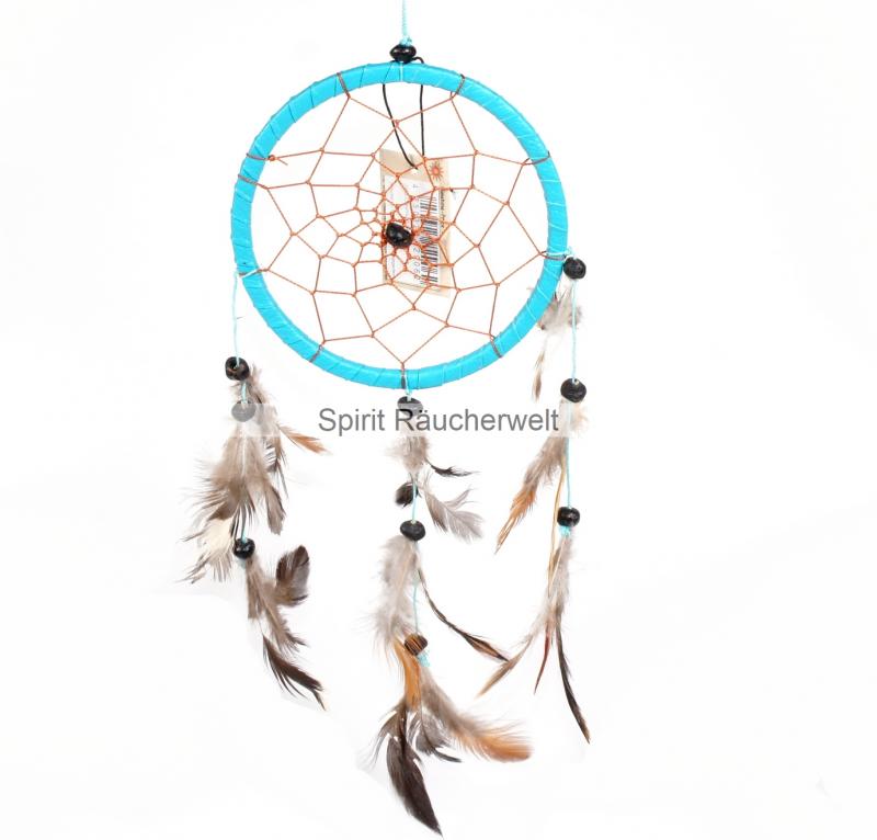 Traumfänger türkis klein