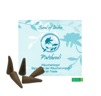 Patchouli Räucherkegel Fair Trade