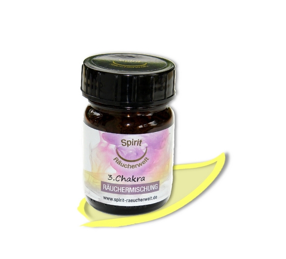 3. Chakra - Solarplexus Chakra Räuchermischung mit Meditationsanleitung