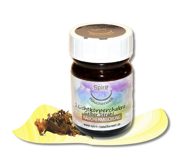 2. Lichtkörperchakra gelber Strahl - Räuchermischung