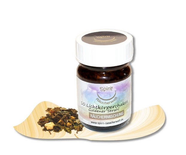 10. Lichtkörperchakra goldener Strahl - Räuchermischung