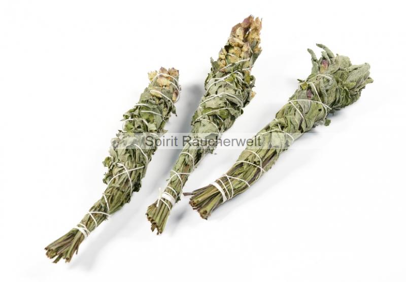 Heimischer Salbei 3er-Set Räucherbündel mini - 15g