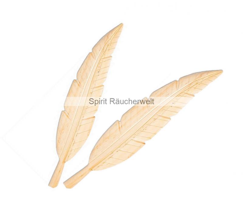 Räucherfeder aus Holz | schamanisches Zubehör