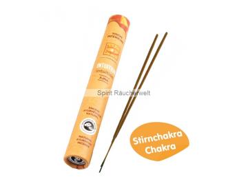 Intuition - Stirnchakra - ayurvedische Räucherstäbchen -  Aromandise 100% naturrein