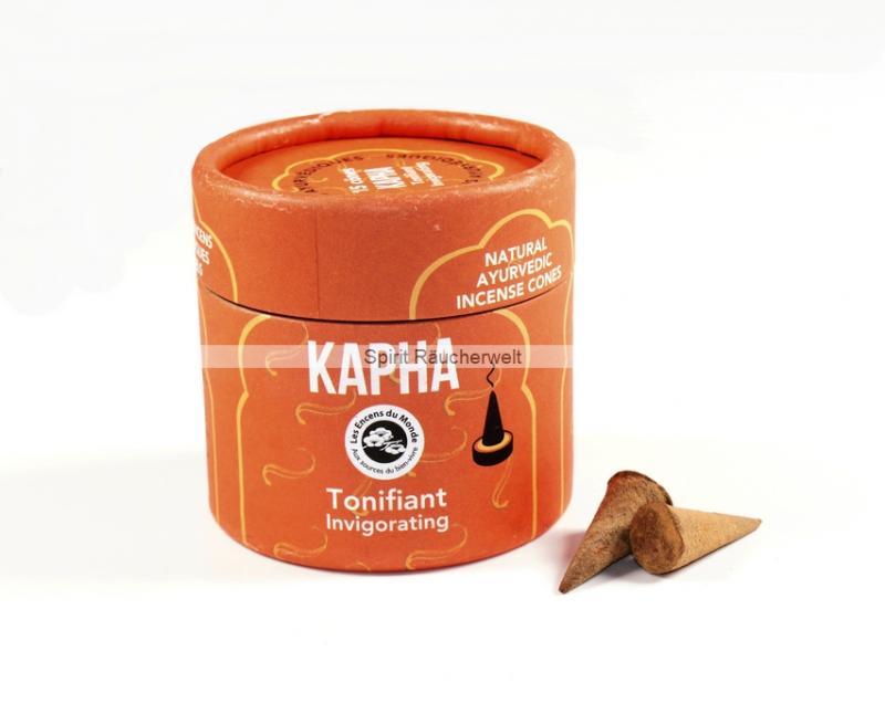 Kapha Ayurvedische Räucherkegel - stimmulierend u. belebend - 15 Kegel