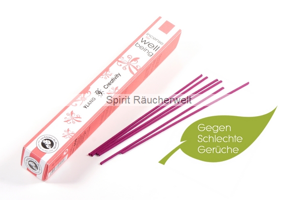 Ylang - Kreativität | geruchsneutralisierende Räucherstäbchen