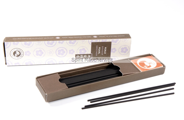 Perle - Zartheit - rauchfreie japanische Räucherstäbchen Aromandise - Les Encens du Monde