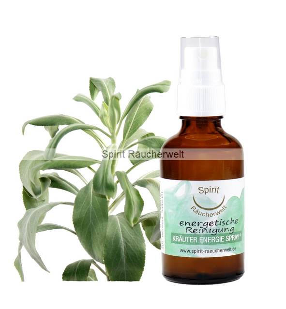 Reinigungsspray mit weißem Salbei - 50ml