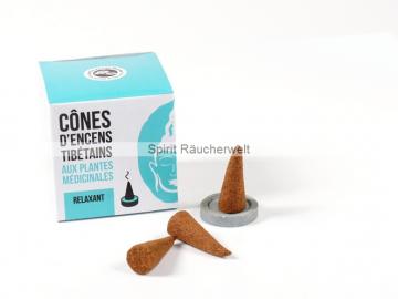 Entspannende tibetische Räucherkegel von Dr. Dolkar | Aromandise - Les Encens du Monde