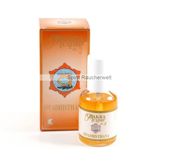 2. Chakra - Sakral Chakra - Aura Spray 50ml - Fiore d Oriente - 100% natürliche Zutaten