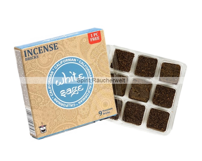 California White Sage Aromafume Weihrauchblöcke