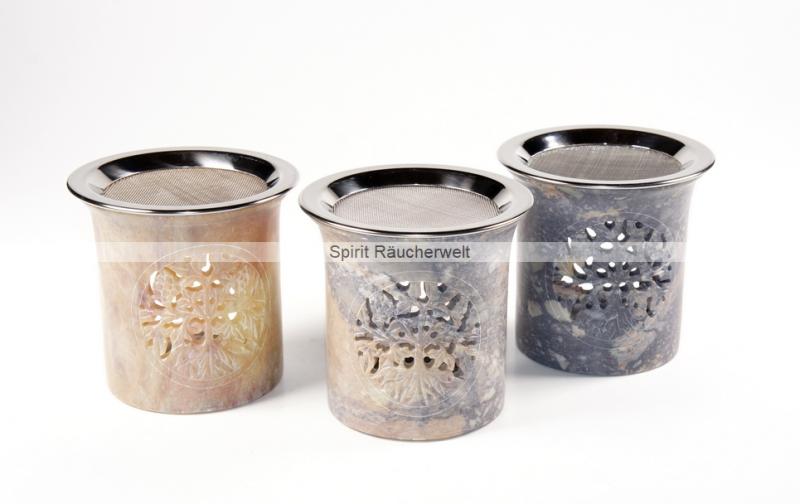 Räucherset Baum des Lebens + Dose - Speckstein