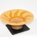 Räucherschale Sonne getöpfert - D17x7cm