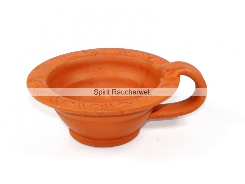 Räucherschale Kala rot