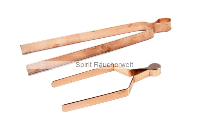Räucherzange Kupfer