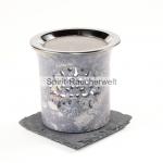 Baum des Lebens - Räucherstövchen Speckstein bunt glockig mit Sieb