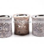 Baum des Lebens - Räucherstövchen Speckstein bunt glockig mit Sieb