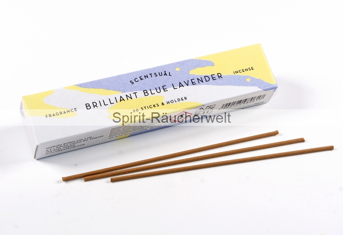 Brilliant Blue Lavender | Scentsual - natürliche japanische Räucherstäbchen | Nippon Kodo