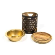 Duftlampenset mit Schale und Untersetzer