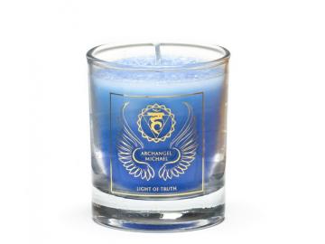 Erzengel Michael - 5.Chakra | Engelkerze - Duftkerze  im Glas
