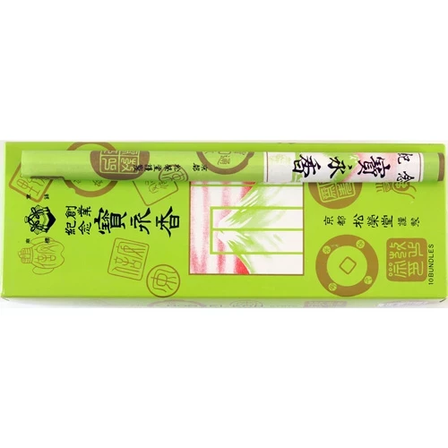 Verpackung mit Räucherstäbchenrolle