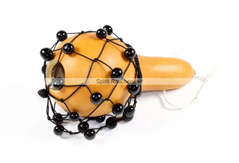 Kürbisrassel in Nahaufnahme