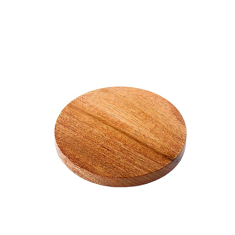 Mangoholz dunkel Untersetzer rund - D10cm