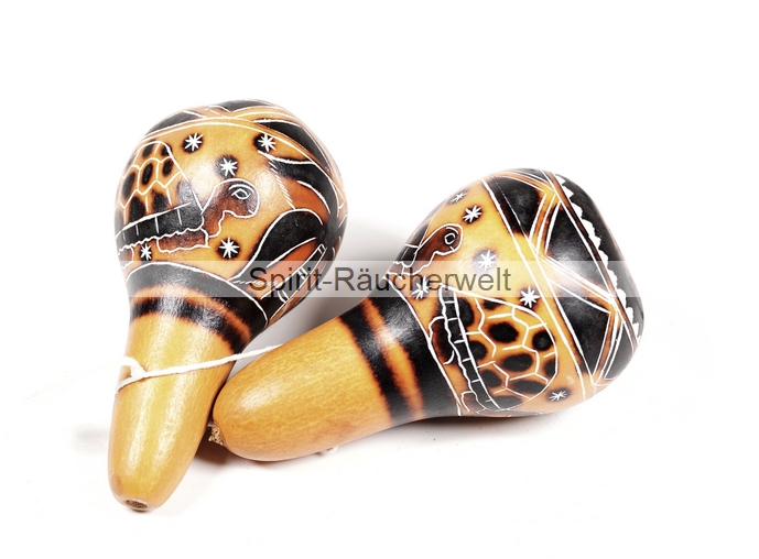 Maraca Kürbisrasseln (Paar)