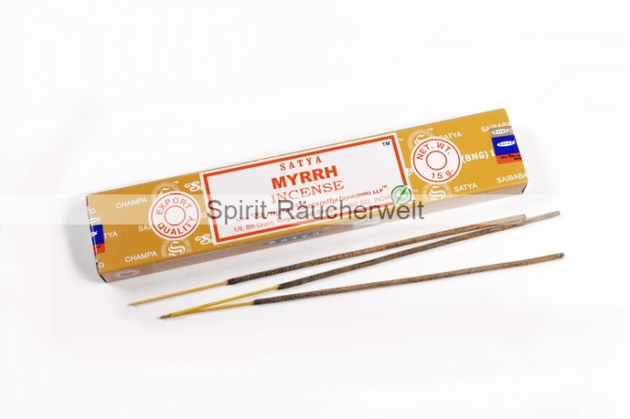 Myrrh Räucherstäbchen Satya