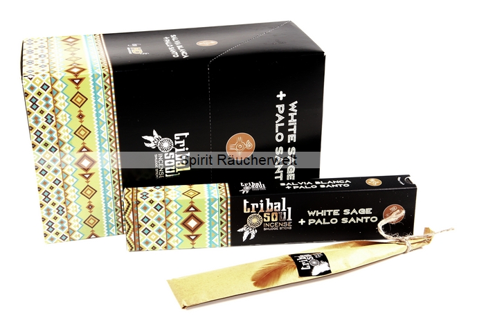 White Sage u. Palo Santo Tribal Soul Räucherstäbchen naturrein | Hari Darshan