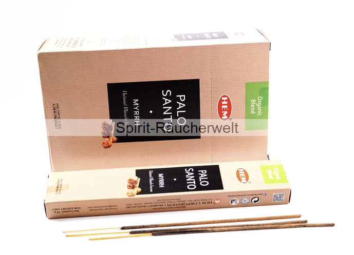 Palo Santo u. Myrrhe Räucherstäbchen HEM