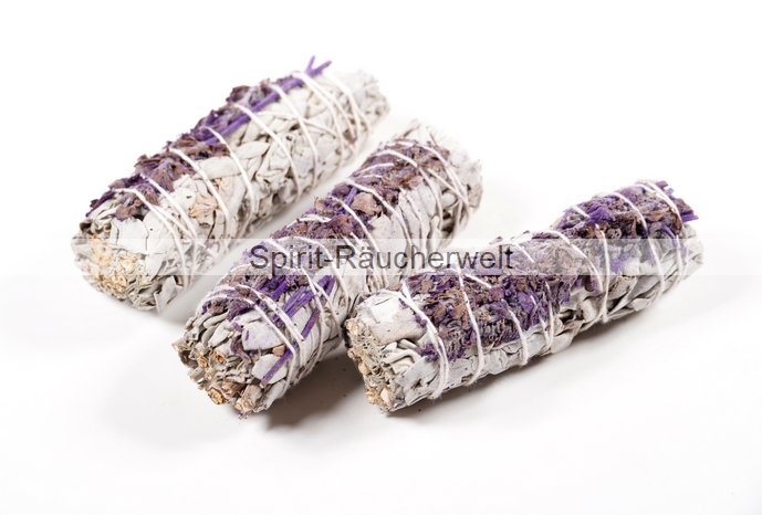 W. Salbei u. Lavendel Räucherbündel