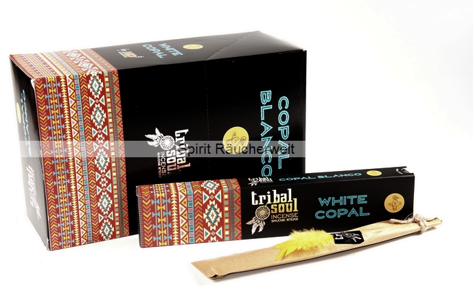 White Copal Tribal Soul Räucherstäbchen naturrein | Hari Darshan